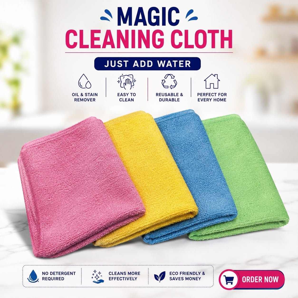 Magic Cleaning Cloth Cover